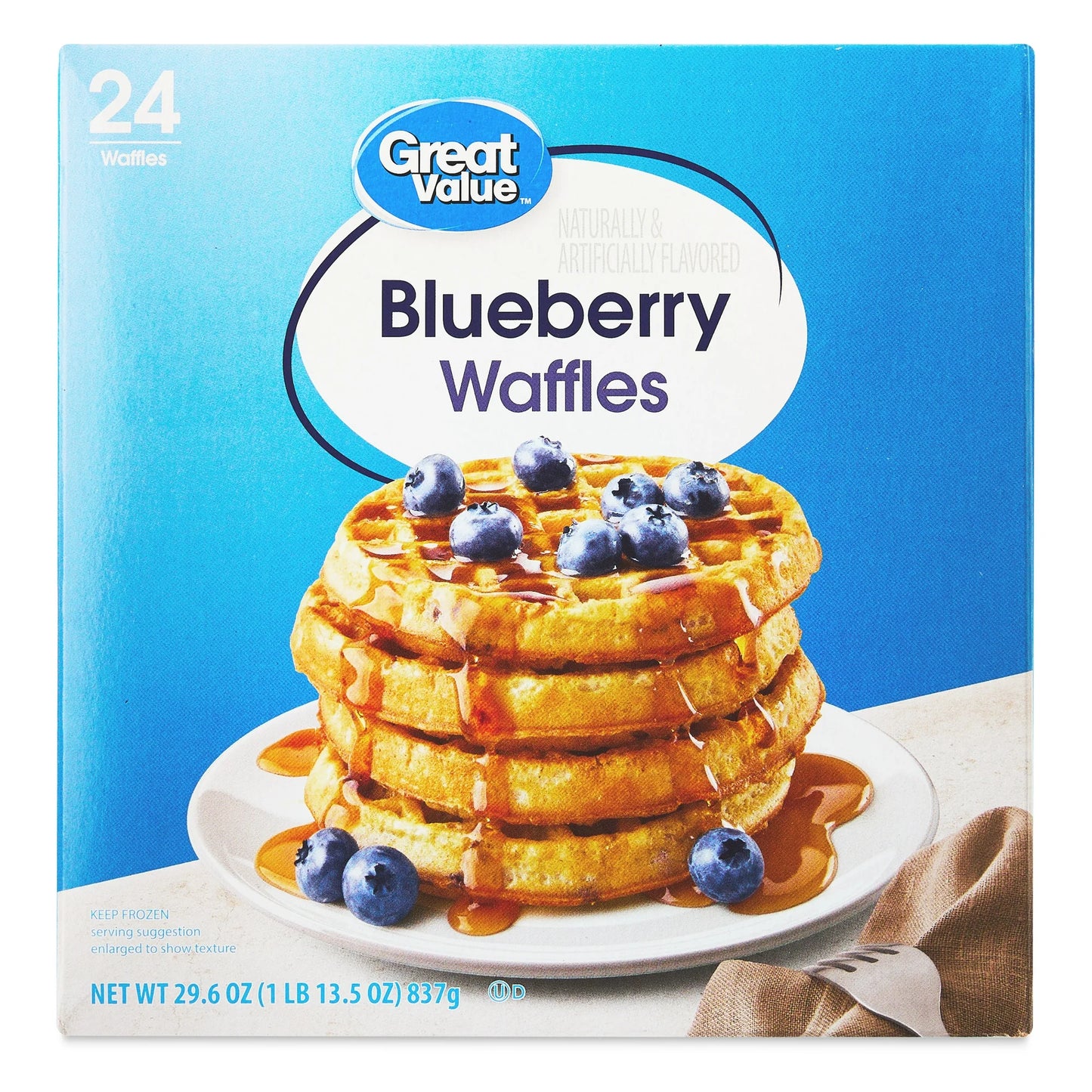 Blueberry Waffles