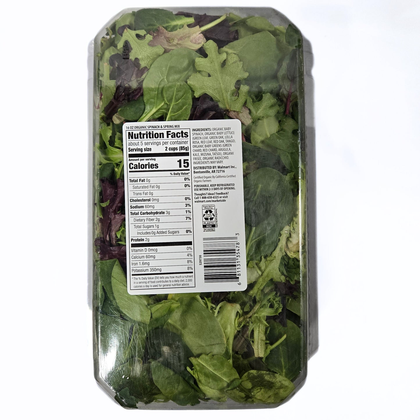 Spinach And Spring Mix