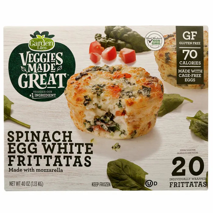 Garden Lites Vegetarian Spinach & Egg White Frittata