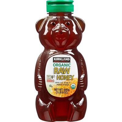 Kirkland Organic Raw Honey Bear