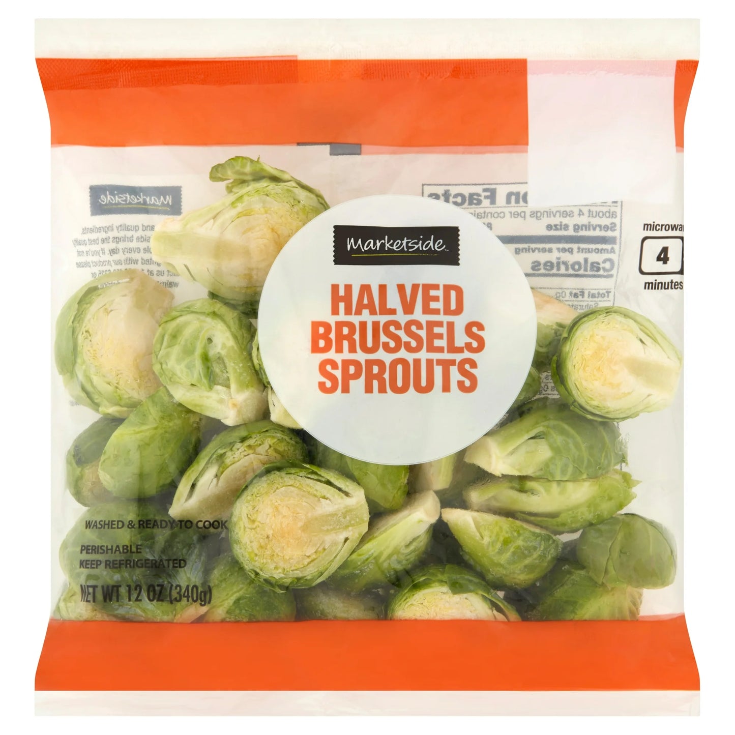 Halved Brussels Sprouts