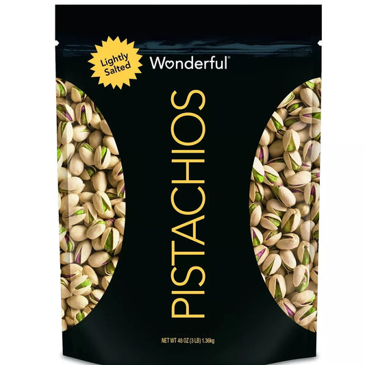 Wonderful Pistachios, Lightly Salted Pistachios