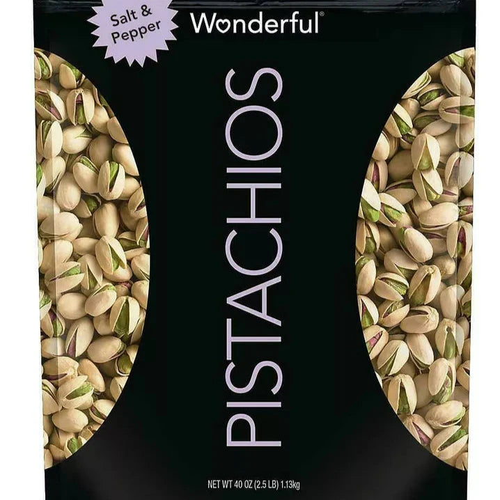 Wonderful Pistachios, Salt and Pepper