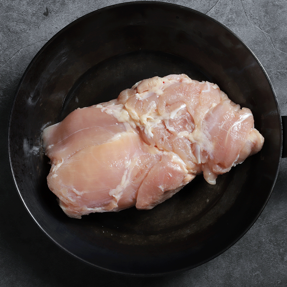 Hand Cut Zabiha Halal Chicken Thigh and Leg Meat Boneless