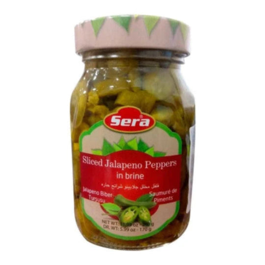 Sliced Jalapeno Peppers in Brine